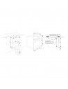Horno Multifunción - Aspes AHM10700DCN, 60 cm, Limpieza Vapor, Cristal Negro