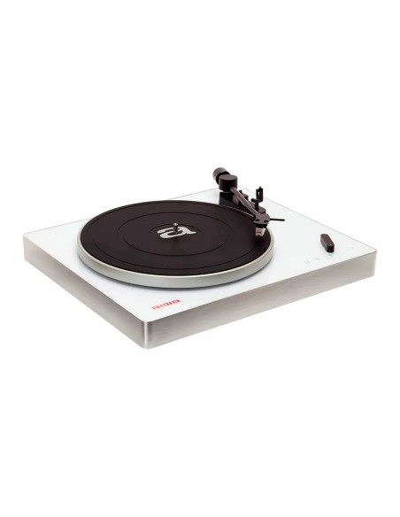 Tocadiscos - Aiwa APX-680BT, Blanco,...