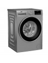 Lavadora Libre Instalación - Beko B3WFT58220X, 8 Kg y 1200 RPM, SteamCure, Bluetooth, Inox