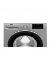 Lavadora Libre Instalación - Beko B3WFT58220X, 8 Kg y 1200 RPM, SteamCure, Bluetooth, Inox