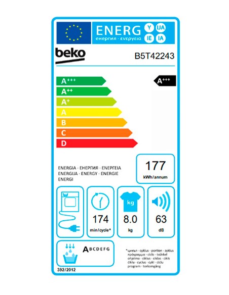 Secadora Condensación - Beko...