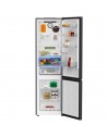 Combi Libre Instalación - Beko B7RCNE407HXBR1, Acero Negro, 2,03 metros,  No-Frost