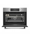 Horno Multifunción - Beko BBCM12300X, 45 cm, SteamShine, Inox