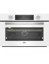 Horno Multifunción - Beko BBCM18300W, 45 cm, SteamShine,  Cristal Blanco