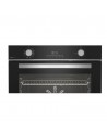Horno Multifunción - Beko BBIM13300XMPSEF, 60 cm, Pirólisis, Cristal Negro