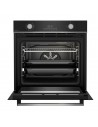 Horno Multifunción - Beko BBIM13300XMPSEF, 60 cm, Pirólisis, Cristal Negro