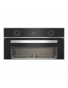 Horno Multifunción - Beko BBIMA13300XS, 60 cm, Hidrólosis, AirFry, Cristal Negro