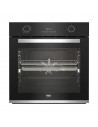 Horno Multifunción - Beko BBIMA13302BMPE, 60 cm, Pirólisis, AirFry, Cristal Negro, Aeroperfect