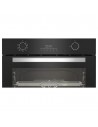 Horno Multifunción - Beko BBIMA13302BMPE, 60 cm, Pirólisis, AirFry, Cristal Negro, Aeroperfect