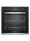 Horno Multifunción - Beko BBIS13300XMSE, 60 cm, Vapor,  Cristal Negro