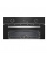 Horno Multifunción - Beko BBIS13300XMSE, 60 cm, Vapor,  Cristal Negro