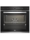 Horno Multifunción -  Beko  BBIS13400XMSWE, 60 cm, Vapor, Paredes catalíticas, Wi-Fi,  Cristal Negro