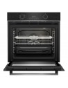 Horno Multifunción - Beko BBISA13300XMPE , 60 cm, Pirólisis, AirFry, Cristal Negro