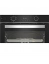 Horno Multifunción - Beko BBISA13300XMPE , 60 cm, Pirólisis, AirFry, Cristal Negro
