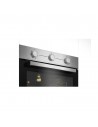 Horno y Vitrocerámica - Beko BBSE12120XD, Inox, 3 zonas de cocción