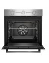 Horno y Vitrocerámica - Beko BBSE12120XD, Inox, 3 zonas de cocción