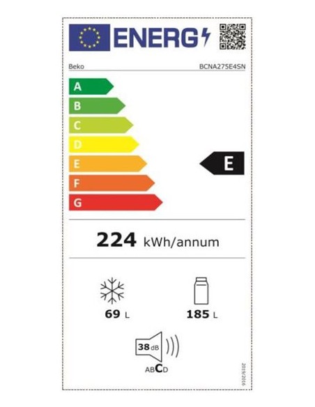 Combi Integrable - Beko BCNA275E4SN,...