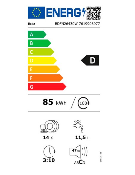 Lavavajillas Libre Instalación - Beko...