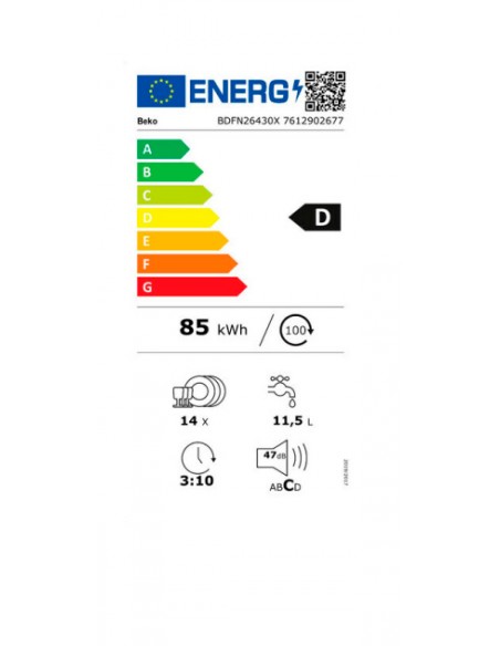 Lavavajillas Libre Instalación - Beko...