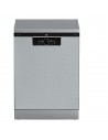 Lavavajillas Libre Instalación - Beko BDFN26440XC, 14 servicios, 44 dB, 60 cm, Autodoor, Inox