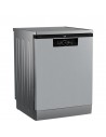Lavavajillas Libre Instalación - Beko BDFN26440XC, 14 servicios, 44 dB, 60 cm, Autodoor, Inox