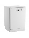 Lavavajillas Libre Instalación - Beko  BDFN26640WC, 16 servicios, 3ªBandeja, CornerIntense, 44 dB, 60 cm, Blanco