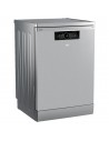Lavavajillas Libre Instalación - Beko BDFN36640XA, 16 servicios, 42 dB, 60 cm, 3ªBandeja, AutoDose, CornerIntense, Inox