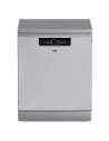 Lavavajillas Libre Instalación - Beko BDFN36640XC, 16 servicios, 42 dB, 60 cm, 3ªBandeja, ProSmart, CornerIntense, Inox
