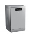 Lavavajillas Libre Instalación -BEKO BDFN36650XC, 16 servicios, 43 dB, 60 cm, 3ªBandeja, Wifi, Inox