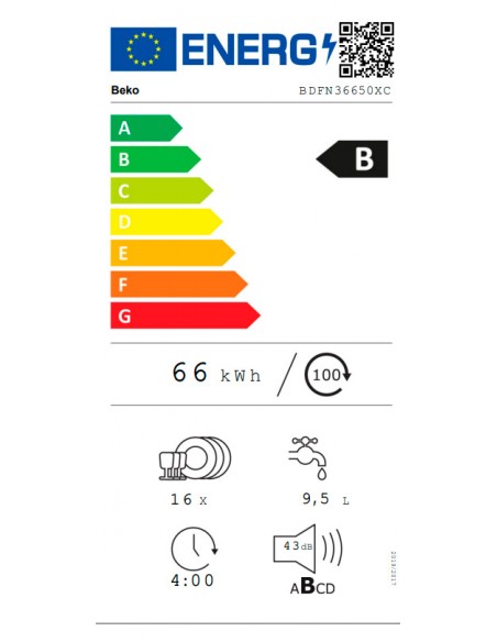 Lavavajillas Libre Instalación -BEKO...