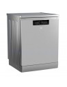 Lavavajillas Libre Instalación -  Beko BDFN38641XC, 16 servicios, 44 dB, 60 cm, 3ªBandeja, CornerIntense, Inox