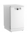 Lavavajillas 45 cm. pequeño - Beko BDFS26020WQ, 10 servicios, 46 dB, Blanco