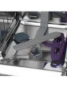 Lavavajillas 45 cm. pequeño - Beko BDFS26020WQ, 10 servicios, 46 dB, Blanco