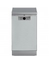 Lavavajillas Pequeño 45 cm. - Beko BDFS26020XQ , 10 servicios, 46 dB, 45 cm, Inox
