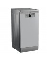Lavavajillas Pequeño 45 cm. - Beko BDFS26020XQ , 10 servicios, 46 dB, 45 cm, Inox