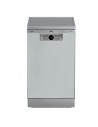 Lavavajillas Libre Instalación -  Beko BDFS26040XA, 10 servicios, 44 dB, 45 cm, 3ªBandeja, AutoDose, Inox