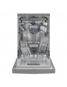 Lavavajillas Libre Instalación -  Beko BDFS26040XA, 10 servicios, 44 dB, 45 cm, 3ªBandeja, AutoDose, Inox