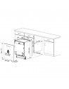 Lavavajillas Integrable - Beko BDIN38644D, 16 servicios, 42 dB, 3ªBandeja, 60cm, CornerIntense, DeepWash, 3ªBandeja