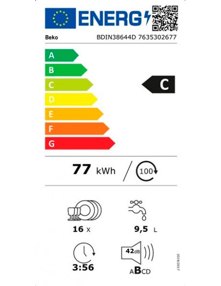 Lavavajillas Integrable - Beko...