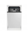 Lavavajillas Integrable  -  Beko BDIS38040A, 10 servicios, 45 dB, 45 cm, 3ªBandeja, AutoDose