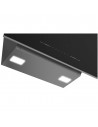 Campana Decorativa - Beko BHCA66641BBHS, 60cm, 60 dB, 445 m³/h,  Negro