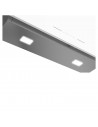Campana Decorativa - Beko BHCA96641BWHS, 90cm, 58 dB, Cristal Blanco
