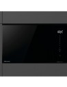 Microondas Integrable - Hisense BIM325GI63DBG, 900 W, 25 litros, Negro, Grill Microondas Integrable - Hisense BIM325GI63DBG, 900 W, 25 litros, Negro, Grill
