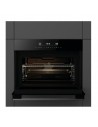 Horno Microondas  - Hisense BIM45342ADBG, Negro, 45cm, Inverter, Pirolítico, Negro
