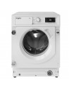 Lavadora Secadora Integrable - Whirlpool BI WDWG 861484 EU, 8/6Kg, 1400rpm, Eficiencia D
