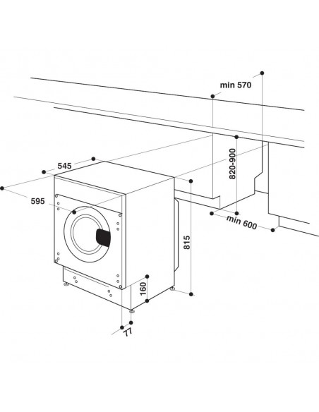 Lavadora Integrable - Whirlpool BI...