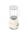 Batidora de Vaso - Smeg BLF03CREU, 800 W,  1.5 litros, Crema