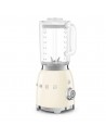 Batidora de Vaso - Smeg BLF03CREU, 800 W,  1.5 litros, Crema