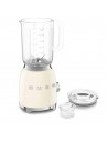 Batidora de Vaso - Smeg BLF03CREU, 800 W,  1.5 litros, Crema