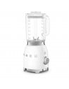 Batidora de Vaso - Smeg BLF03WHEU, 800 W,  1.5 litros, Blanco